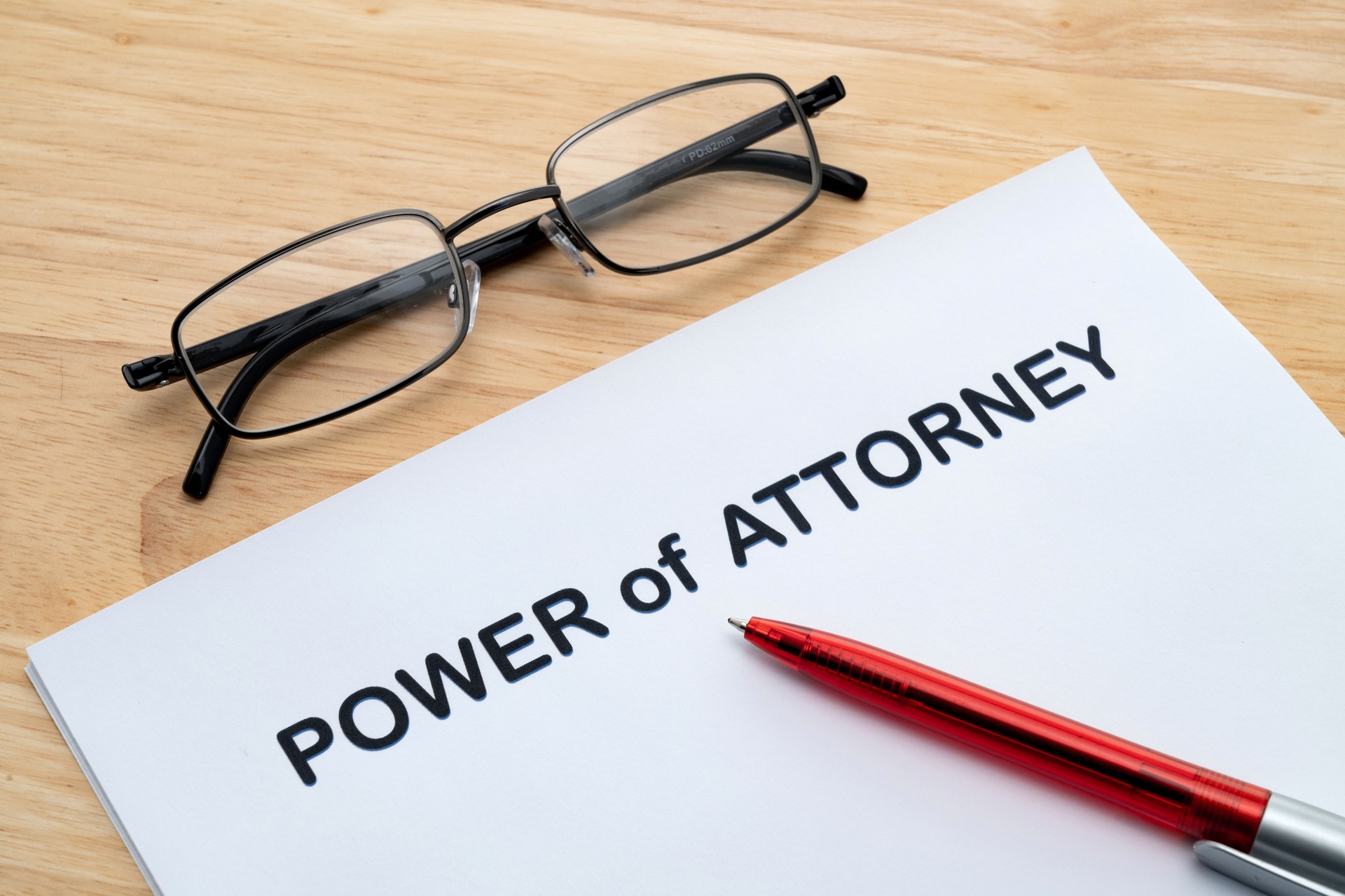 Power of Attorney document